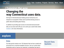 Tablet Screenshot of ctdata.org
